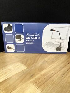 SoundTech GN-USB-2 Professional Gooseneck Microphone. New In Box! JHC2