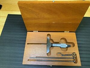 Starrett 0-3&#034; Depth Micrometer No. 440