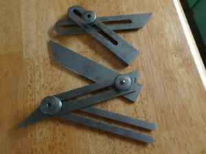 L.S. Starrett No.49 Combination Bevel 30, 45 and 60 Degree Angles + Another