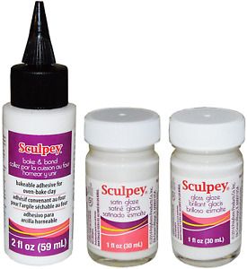 Polyform Sculpey Artist Set: 2 Ounces Bake and Bond Bakeable Adhesive for Oven-B