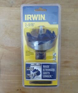 Irwin Tools 1869391 WeldTec Self-Feed Wood Drilling Bit 2-9/16&#034;