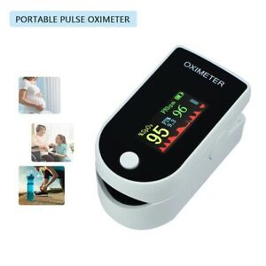 Pulse oximeter Sensor Finger Oximetry OLED Screen SpO2 PR PI Heart Rate Monitor