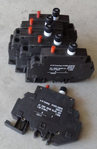 AB-1492-GH070 1.5 AMP- lot of 6-circuit breakers