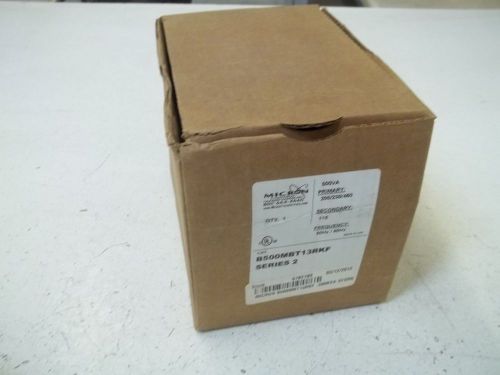 Micron b500mbt13rkf series 2 transformer 500va *new in a box* for sale