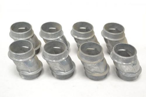 Lot 8 new electrical conduit fitting connector size 2in npt b245187 for sale