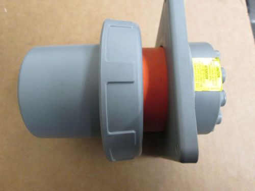 HUBBELL HBL460B12W 60Amp 125/25PIN AND SLEEVE GENERATOR INLET&amp;CAP PC60