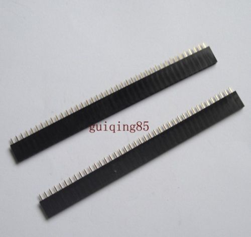 New 8 pcs 40 pins 2.54mm single row female header strip for sale