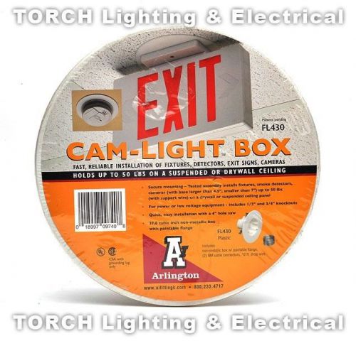 Arlington fl430 &amp; sc5 boxes cam-light-box &amp; cam kit nib lot for sale