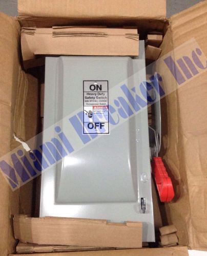 HF361 Siemens ITE Heavy Duty Fuseable 3 Pole 600 Volt Indoor Safety Switch