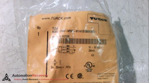 Turck bi20u-ca40-ap6x2-h1141/s1590w/bs2.1, sensor inductive eurofast, new for sale