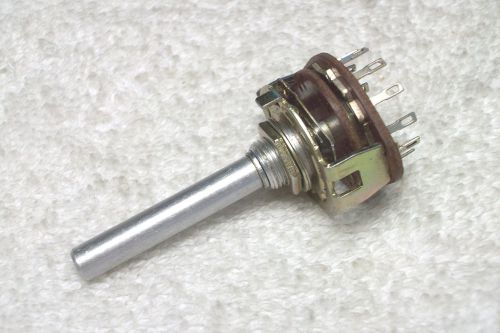 1 Pole/12 Throw   Smaller (about 1&#034;d) rotary switch   Continuous-no stop