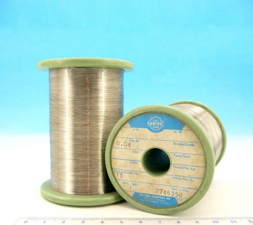 100ft / 30m nichrome nikrothal 46awg 0.04mm  860 ?/m 262 ?/ft resistance wire for sale
