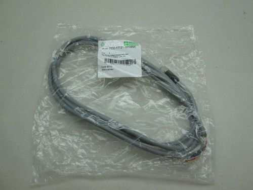 New murr elektronik 7000-17121-2910200 m12 female straight 2m cable-wire d382508 for sale