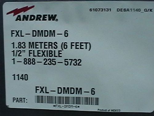 Commscope 6&#039; jumper cable (dm-dm)- fxl-dmdm-6 - new for sale