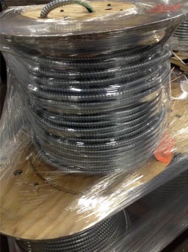 1000&#039; 350-350-350-350-1/0 4 cdr interlock armor aluminum conductor mc cable for sale
