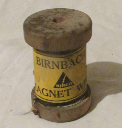 Vintage birnbach magnet wire birco birnbach radio  products on wood spool for sale