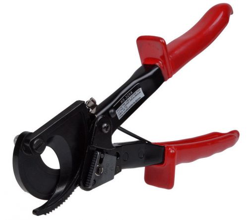 Aluminum Copper Ratchet Cable Cutter Wire Cutting Hand Tool Cut Up To 240MM2 Red