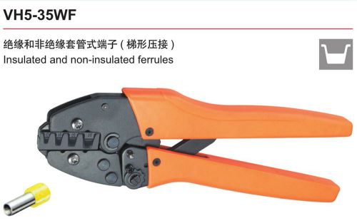 10-35mm2 8-2awg insulated&amp;non-insulated ferrules energy saving crimping pliers for sale