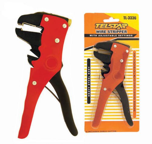 Cable wire stripper parrot type crimper cutter with adjustable settings electric for sale