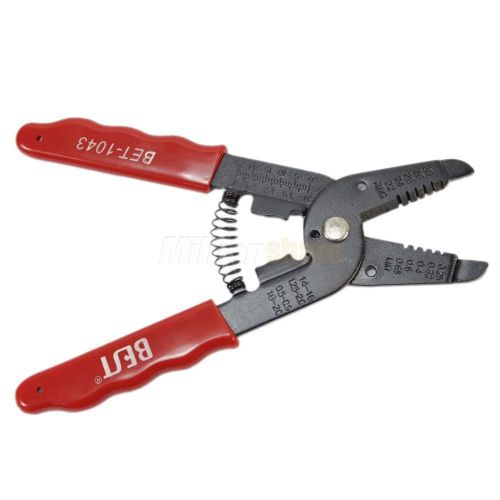 Best-1043 wire stripper cable stripper cutter pliers random handle color for sale