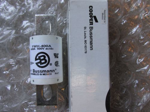 Bussmann (3) FWH-400A Semiconductor Fuses 400 Amp 500 Volts NEW!!! Free Shipping