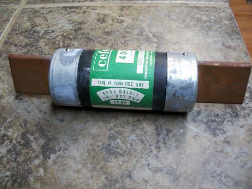 ONE TIME 400 AMP CEFCO FUSE