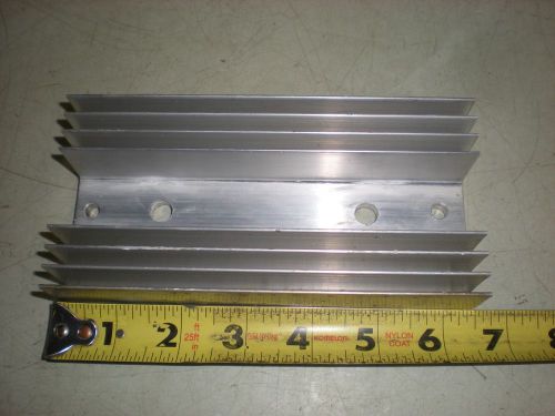 Heat Sink - Aluminum -  6-3/8&#034; by 3-1/8&#034; by 1-1/4&#034; Thick - #1