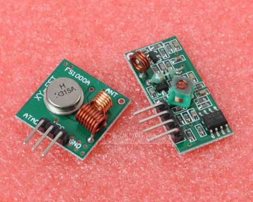 1pcs 315mhz rf transmitter and receiver link kit for arduino/arm/mcu wl for sale