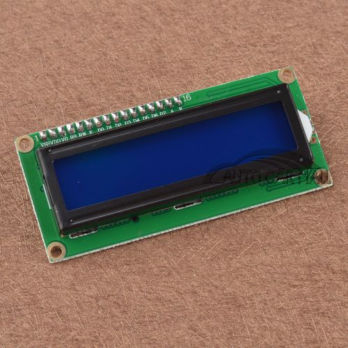 Arduino iic/i2c/twi 162 1602 16x2 serial blue lcd module display screen for sale