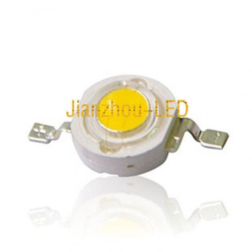 100pcs 1watt high power cold white led bulb lamp 100-110lm 1w new for sale