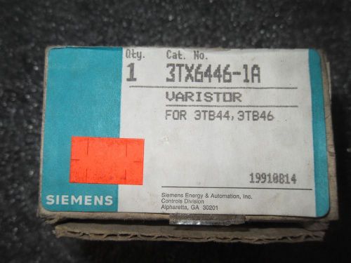 (v49-1) 1 nib siemens 3tx6446-1a varistor for sale
