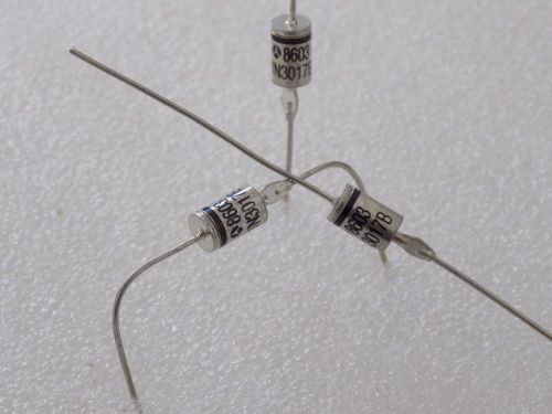 3x Thomson CSF 1N3017B Zener Diode NOS