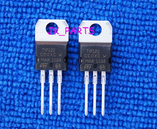 10pcs New TIP120 Transistor TO-220 ST