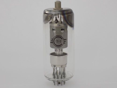 1x gp-5 glass-envelope beam power triode transmitting tube = gp5 ed500 6bk4 ??-5 for sale