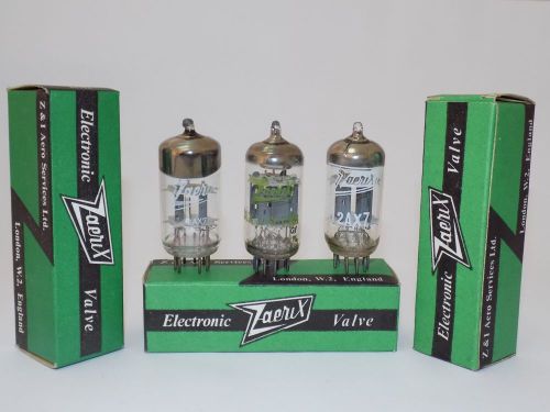 1x Zaerix 12AX7 / ECC83 - High Voltage Gain Dual Triode Tube - Class-A Amplifier