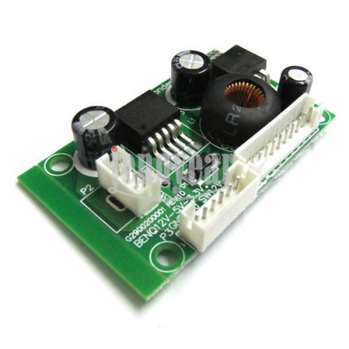LCD Monitor Power Inverter Power Supply Buck Voltage Regulator DC 12V to 5V 3.3V