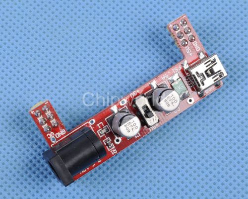 Breadboard power supply module 5v 3.3v for arduino no breadboard mb102 for sale