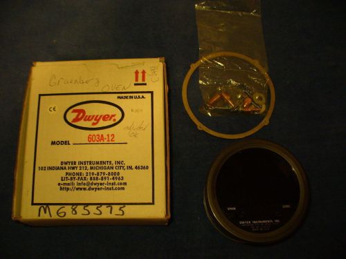 Dwyer 603A-12 Differential Pressure Transmitter - New in Box