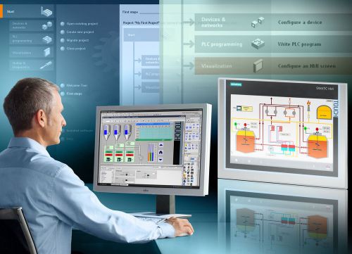 Industrial PLC software Siemens TIA Portal Version XIII