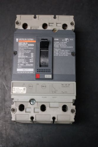 Merlin Gerin NSF150N 3PH Circuit Breaker (600V/125A)