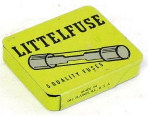 Littelfuse 8ag fuse 1/8a amp box of 5 - new for sale