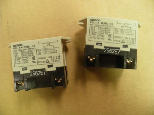 Omron g7l-1a-bubj-cb-ac200/240 relay,240vac for sale
