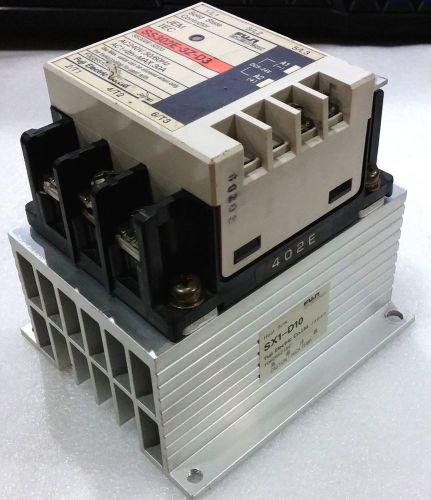 Solid state contactor, ss302e-3zd3, with heat sink, sx1-d10, fuji electric for sale