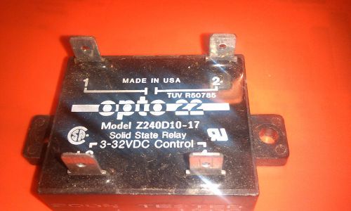 OPTO 22 Z240D10-17 Solid State Relay 3-32VDC