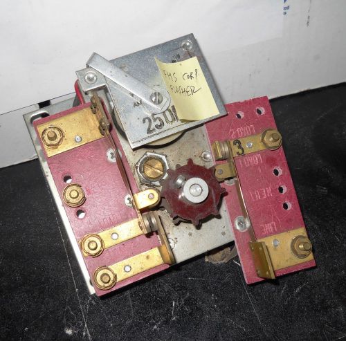 Fms corp. 2 cam / 3 contact flasher  120 volts works so-so for sale