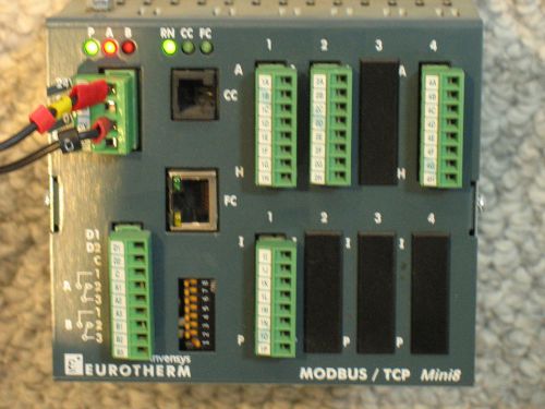 Eurotherm 305647 Mini8 Multi-Loop Temperature Controller Modbus, Ethernet TCP
