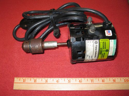 Electric motor 120VAC/0.4A with mandrel
