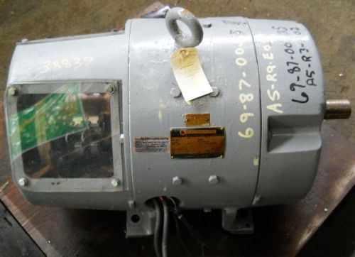 DC Motor, General Electric, 50 HP, 1750/2100 RPM, 240 Volts, Enclosure SVSP-FG