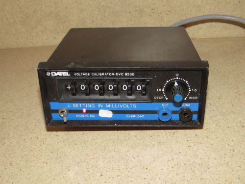 Datel dvc-8500 dvc8500   calibrator for sale