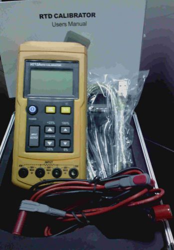 Digital rtd resistance temperature detector process calibrator 7rtd h712 for sale